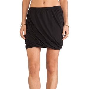 Free People Heather Twisted Bubble Skirt